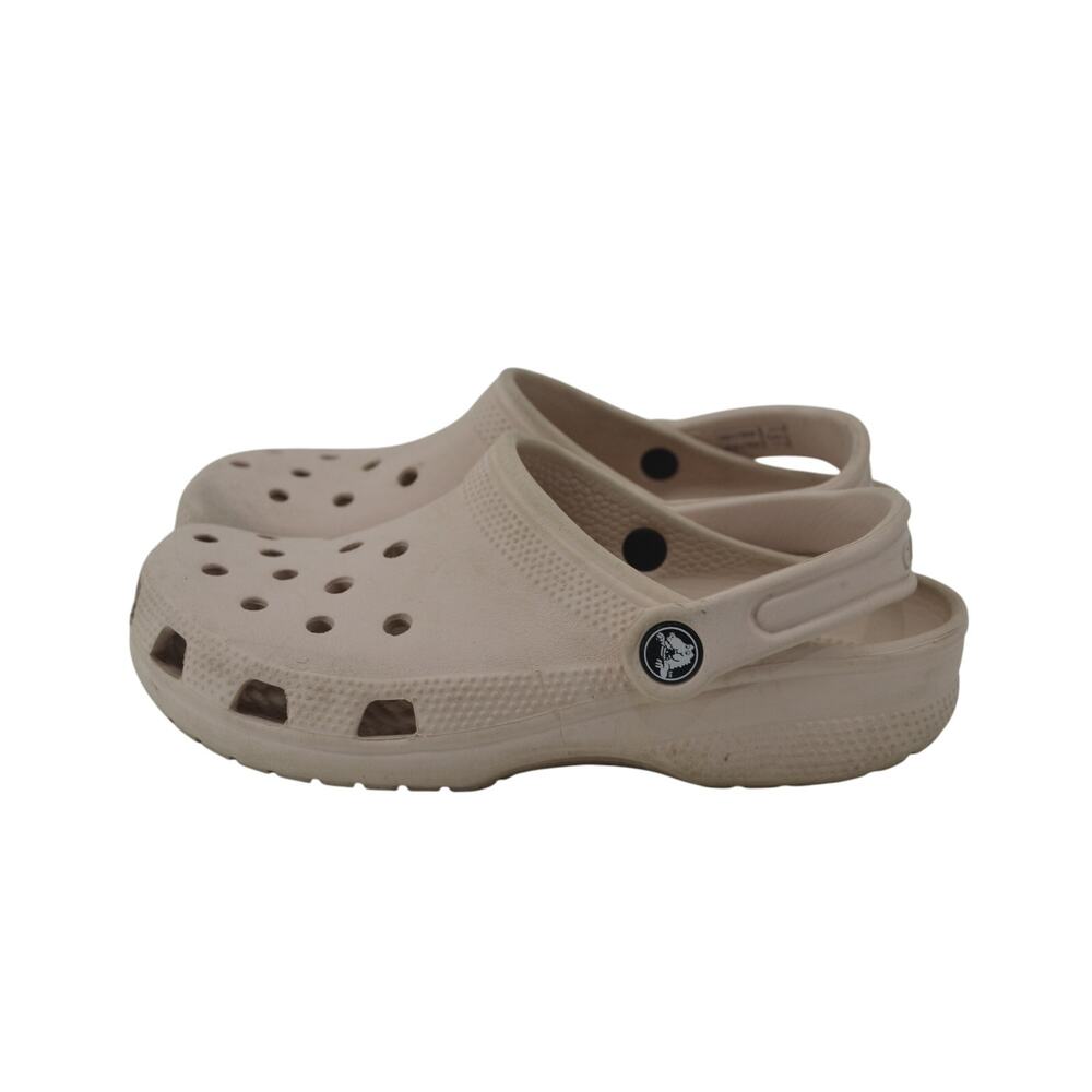 Crocs Pink Girls Children's Classic Slip On Clog Size 3 Pink